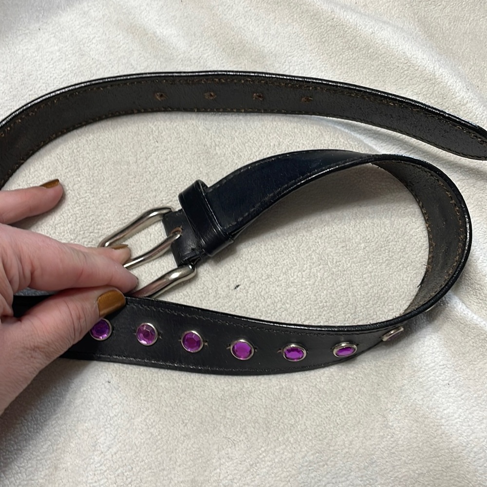 Girl’s Equestrian English riding belt.